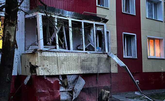 В Шебекино обстреляли жилой дом в центре