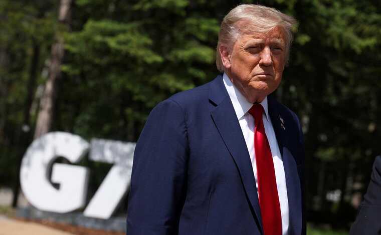 Трамп опроверг связь своего ухода с саммита G7 с попытками урегулировать конфликт на Ближнем Востоке