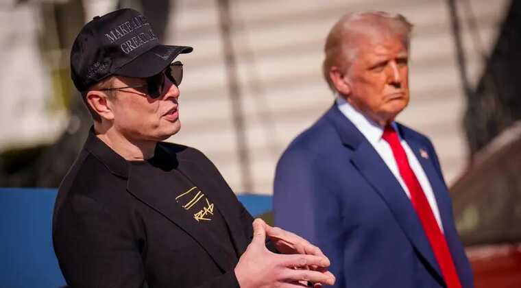Трамп заявил, что рассмотрит вопрос депортации Илона Маска из США