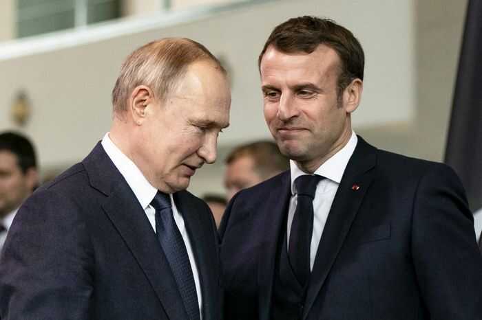 Макрон и Путин обсудили угрозу от иранских баллистических ракет и ситуацию вокруг Украины